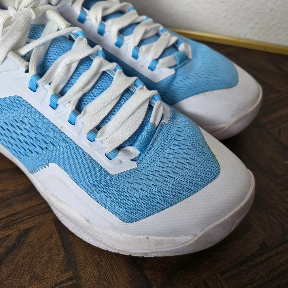 Moolah Neovolt Low Basketball Shoes Womens 9‎ Blue White Court Sneakers